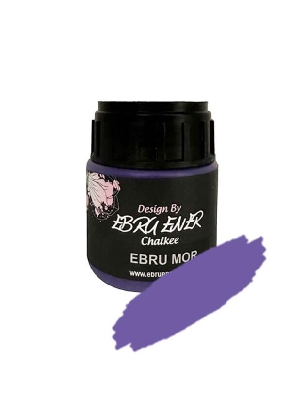 Chalkee Boya Ebru Mor 120 ml.