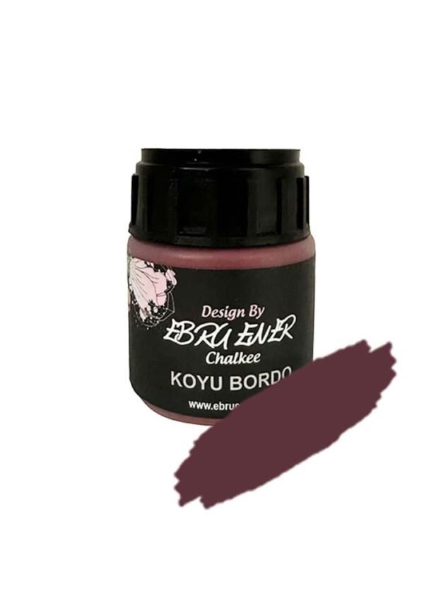 Chalkee Boya Koyu Bordo 120 ml.