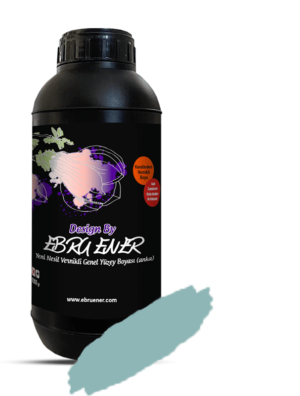 Ebru Ener Anka Vernikli Genel Yüzey Boyası Ebru Yeşil 1 kg. ile eşyalarınızın rengini bir günde değiştirebilirsiniz.