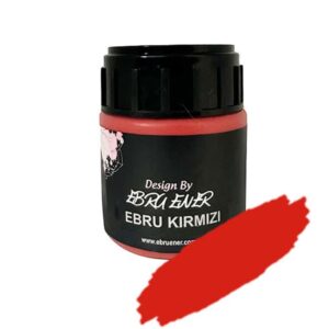 Ebru Ener Chalkee Boya Ebru Kırmızı 120 ml.