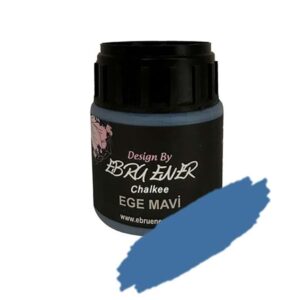 Ebru Ener Chalkee Boya Ege Mavi 120 ml.