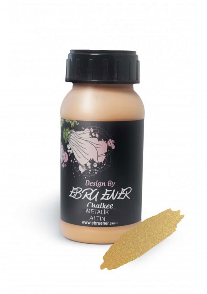 Ebru Ener Metalik Boya Altın 250 ml.