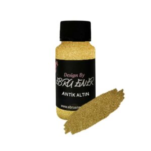 Ebru Ener Metalik Boya Antik Altın 70 gr.