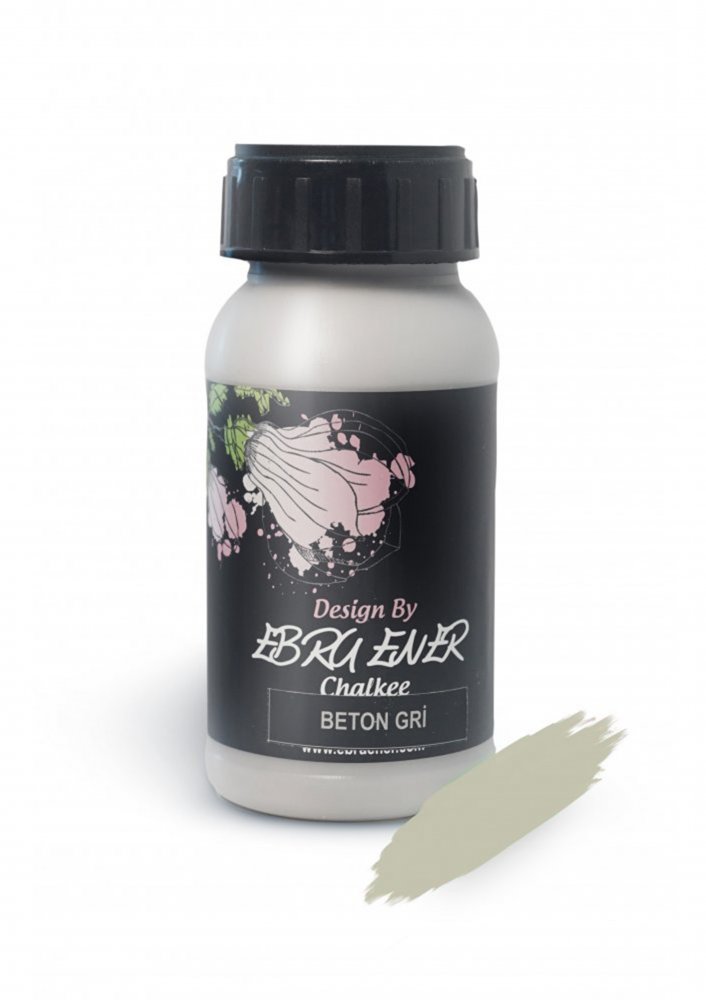 Ebru Ener Chalkee Boya Beton Gri 250 ml.