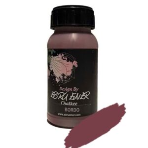 Ebru Ener Chalkee Boya Bordo 250 ml.