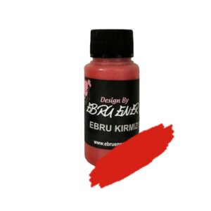 Ebru Ener Chalkee Boya Ebru Kırmızı 70 gr.