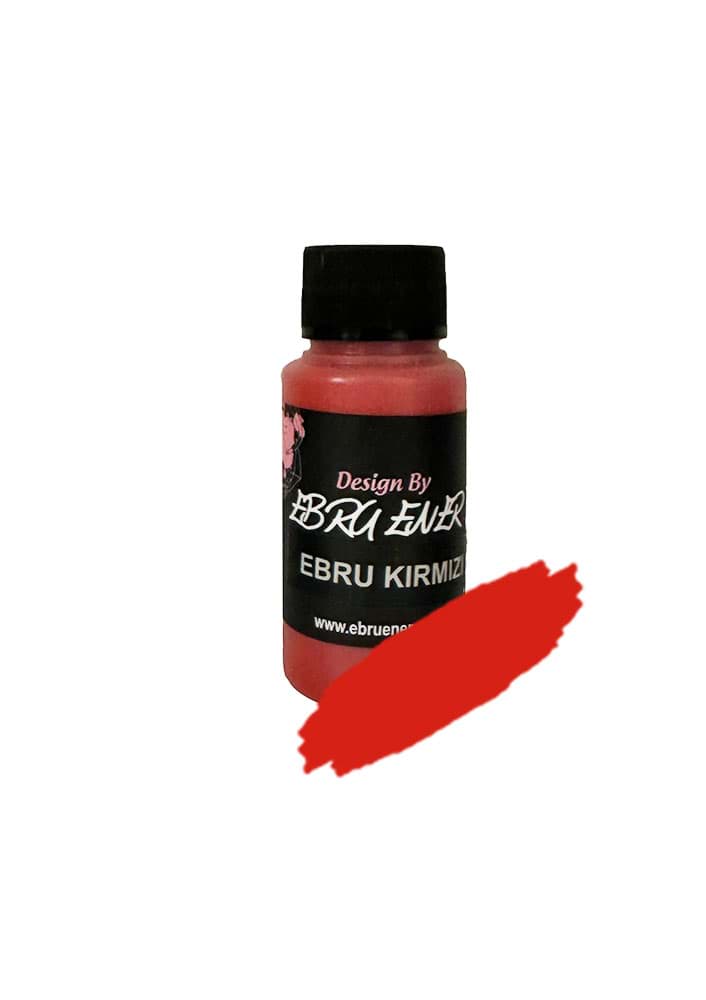Ebru Ener Chalkee Boya Ebru Kırmızı 70 gr.