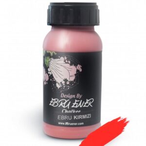 Ebru Ener Chalkee Boya Ebru Kırmızı 250 ml.