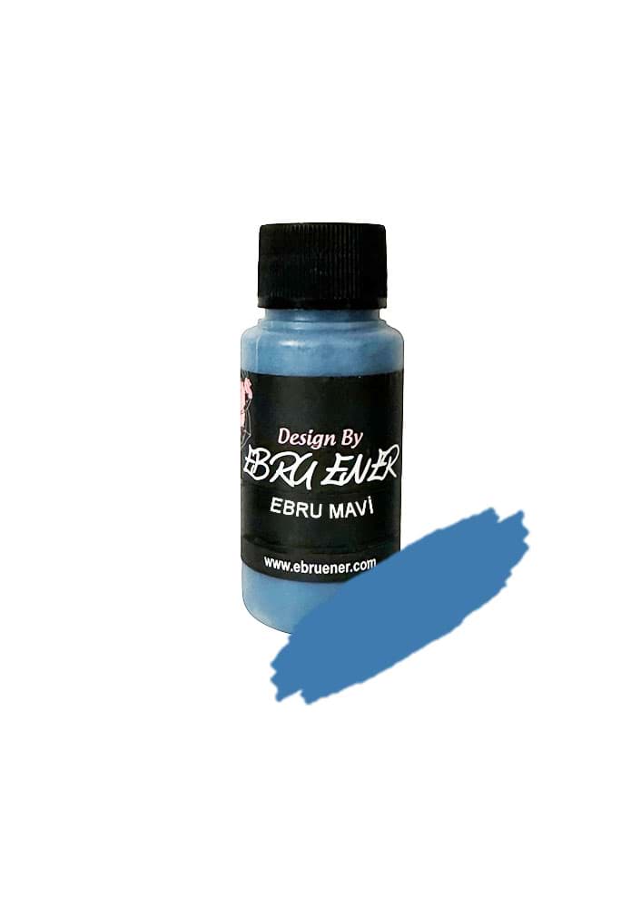 Ebru Ener Chalkee Boya Ebru Mavi 70 gr.