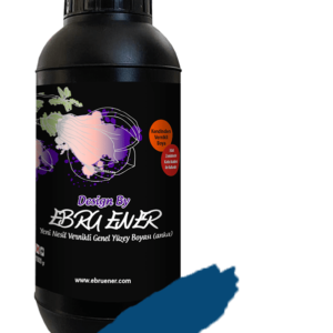 Ebru Ener Anka Vernikli Genel Yüzey Boyası Ebru Mavi 1000 gr.
