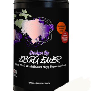 Ebru Ener Anka Vernikli Genel Yüzey Boyası Eskimiş Beyaz 1000 gr.