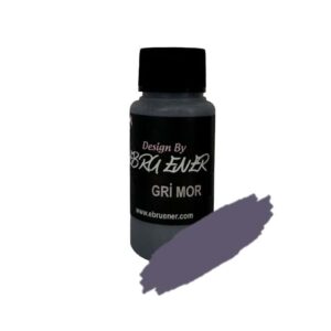 Ebru Ener Chalkee Boya Gri Mor 70 gr.