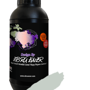 Ebru Ener Anka Vernikli Genel Yüzey Boyası Gri Yeşil 1000 gr.