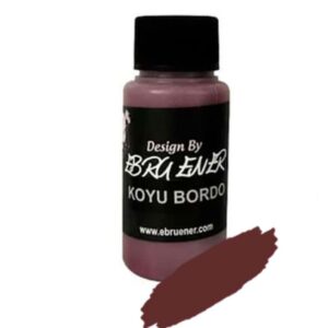 Ebru Ener Chalkee Boya Koyu Bordo 70 gr.
