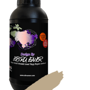 Ebru Ener Anka Vernikli Genel Yüzey Boyası Kum Beji 1000 gr.