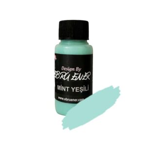 Ebru Ener Chalkee Boya Mint Yeşili 70 gr.