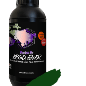 Ebru Ener Anka Vernikli Genel Yüzey Boyası Orman Yeşili 1000 gr.