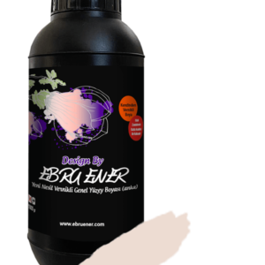 Ebru Ener Anka Vernikli Genel Yüzey Boyası Pudra Pembe 1000 gr.