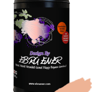 Ebru Ener Anka Vernikli Genel Yüzey Boyası Şeftali Tüyü 1000 gr.