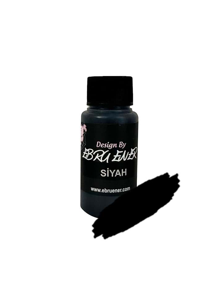 Ebru Ener Chalkee Boya Siyah 70 gr.