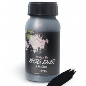 Ebru Ener Chalkee Boya Siyah 250 ml.