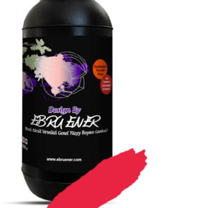 Ebru Ener Anka Vernikli Genel Yüzey Boyası Yılbaşı Kırmızısı 1000 gr.